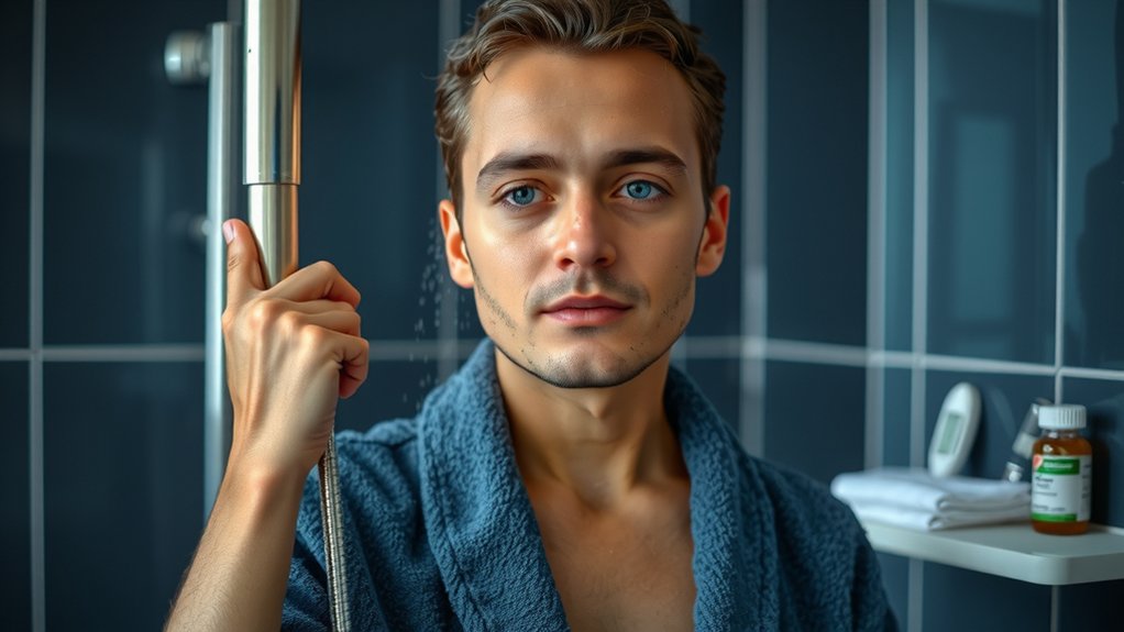 avoid cold showers if