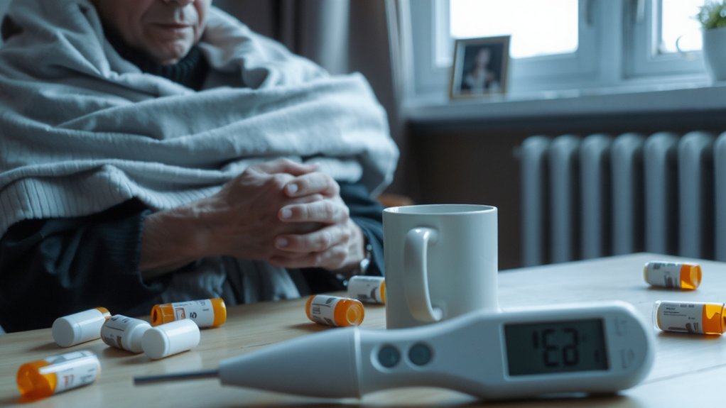 cold thyroid hormones sepsis