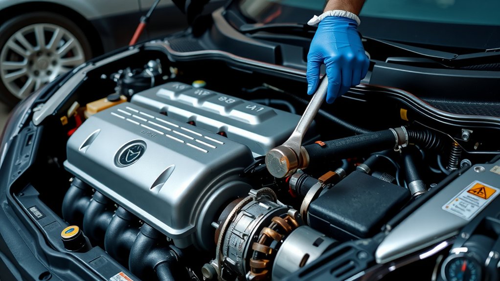 engine transmission driveshaft differential