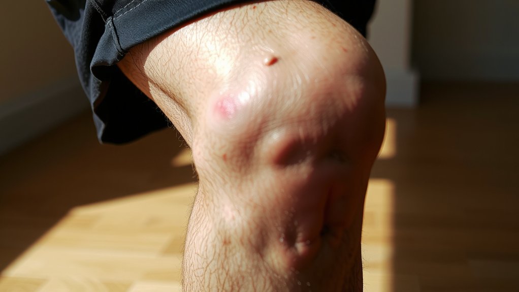 limping guarding knee instability