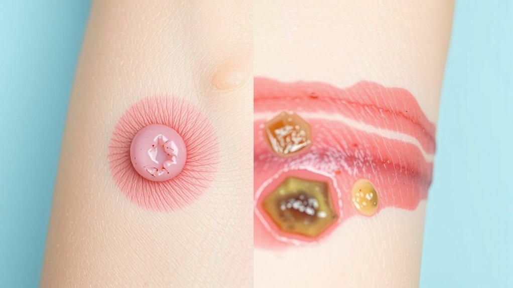 look for infection signs