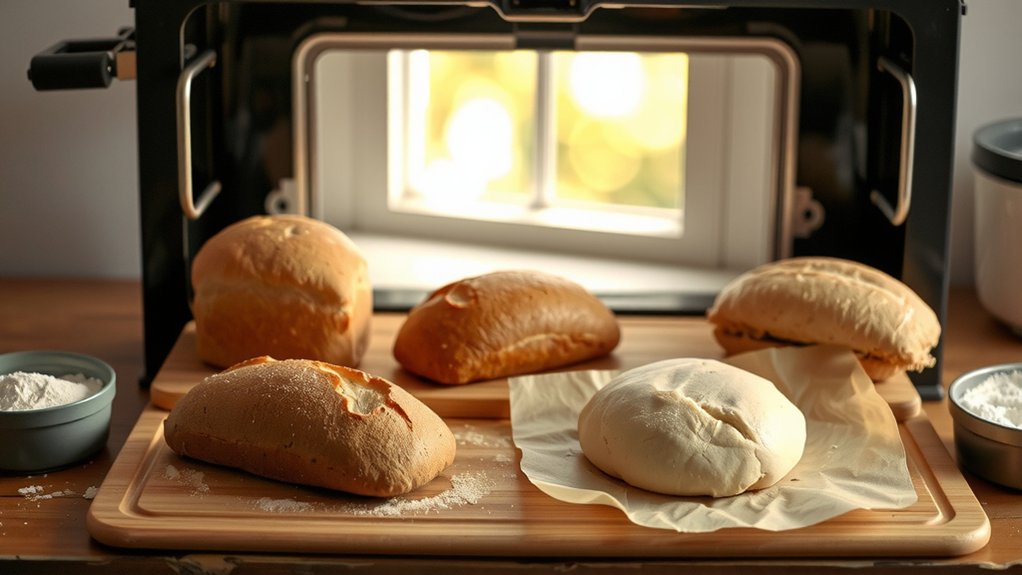 mixing kneading proofing differences