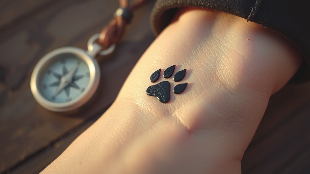 pawprints mark loyal guardians