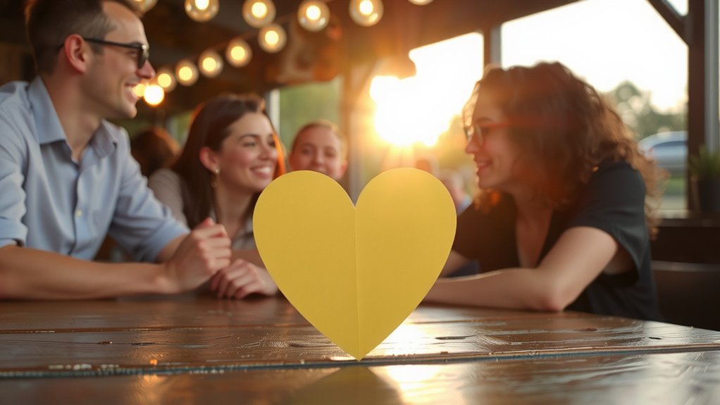 platonic celebratory non flirty affection