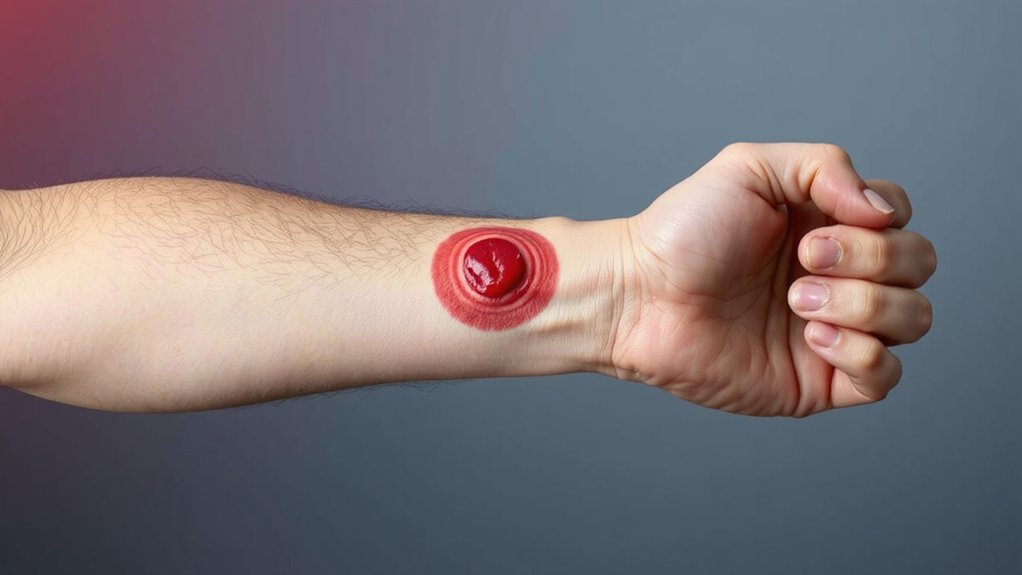 rapidly spreading neurotoxic pain