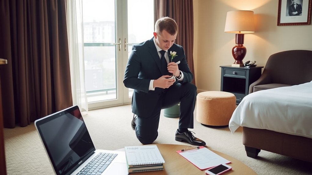 relentless pre wedding logistics manager