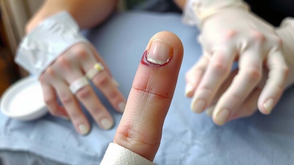 remove rings immobilize ice