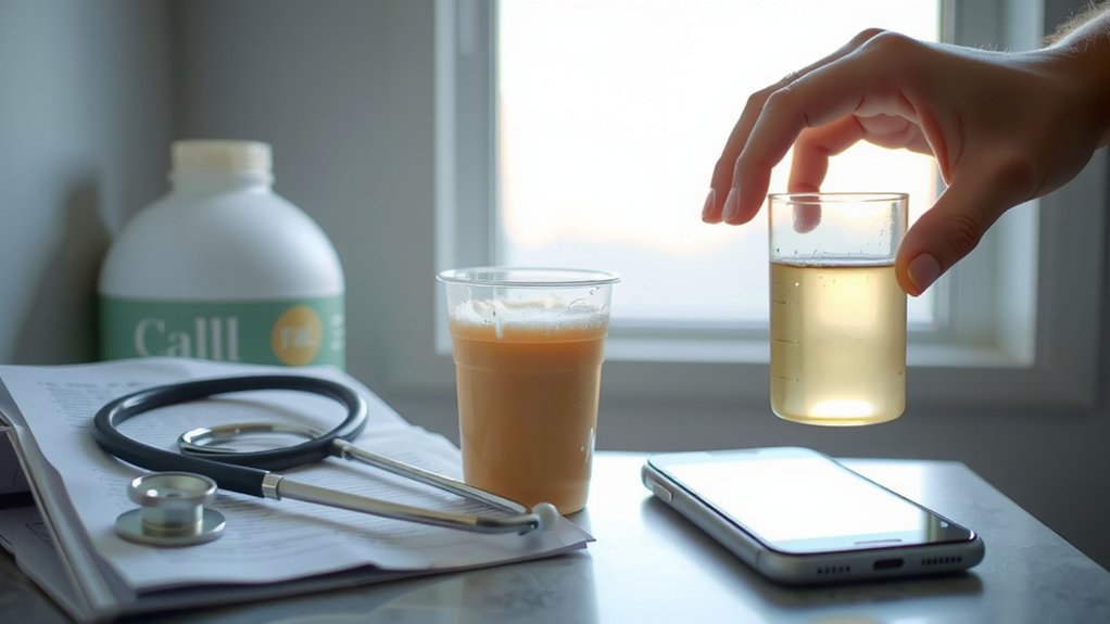 report urinary red flags