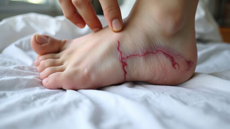 sharp pain swelling immobility