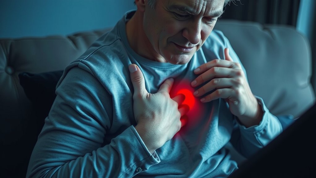 sharp pleuritic chest pain