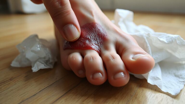sharp throbbing swollen toe
