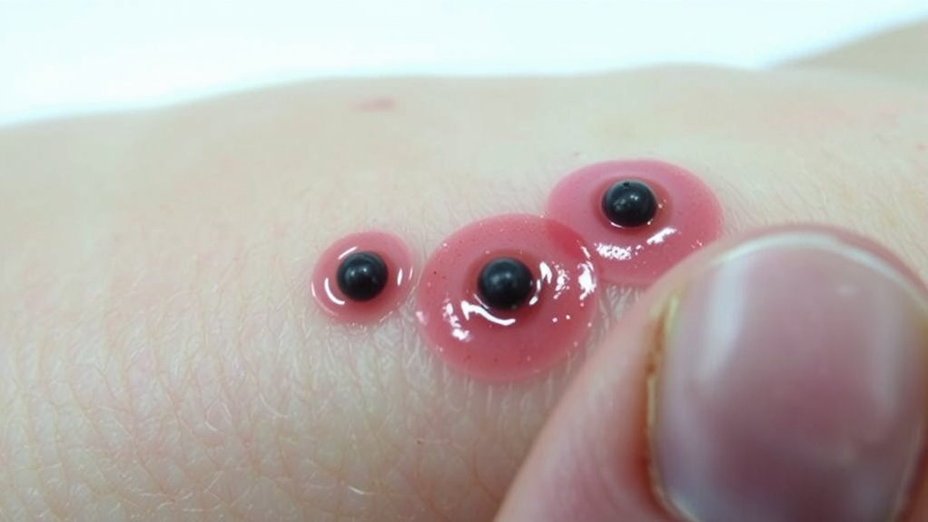 small itchy swollen lesions