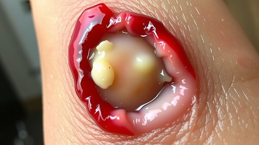 spreading redness signals infection