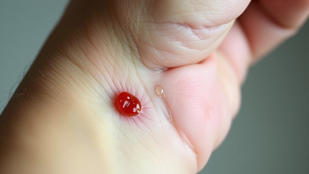 startle pinprick heat itch