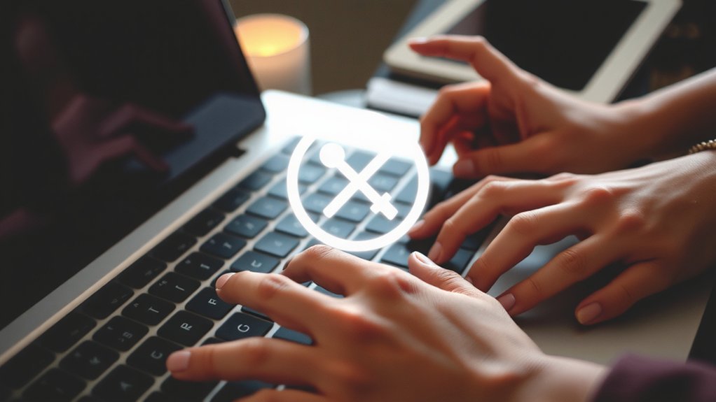 type circled symbols everywhere